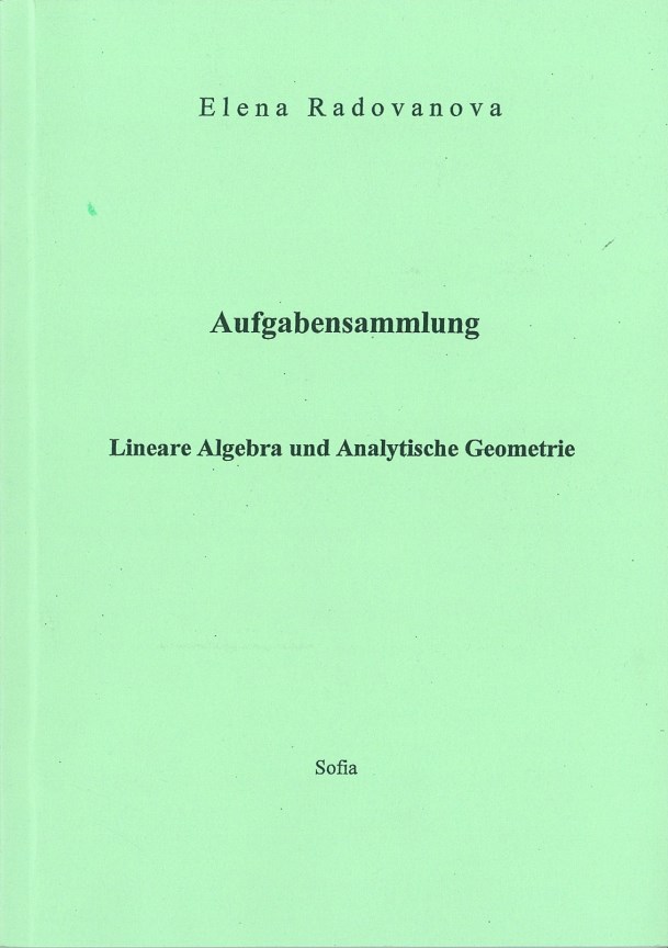 Aufgabensammlung – Lineare Algebra und Analytische Geometrie